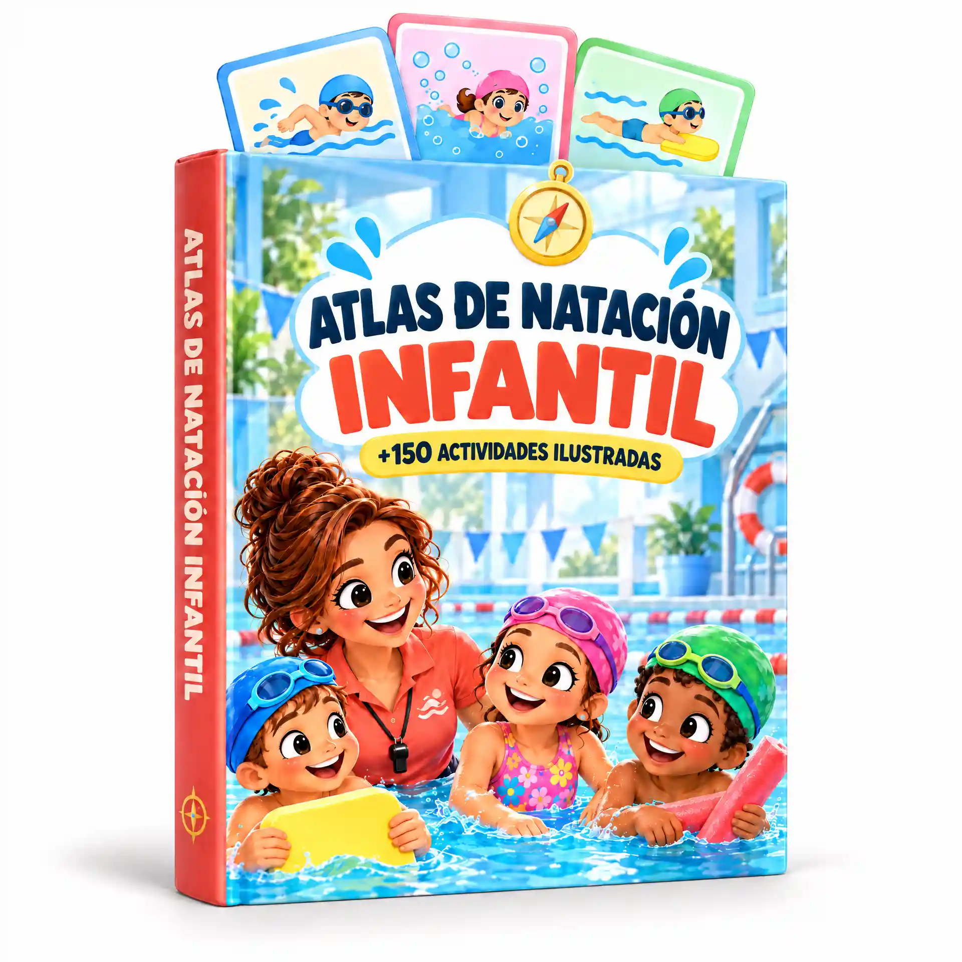Portada del Plan Básico del Atlas de Natación Infantil
