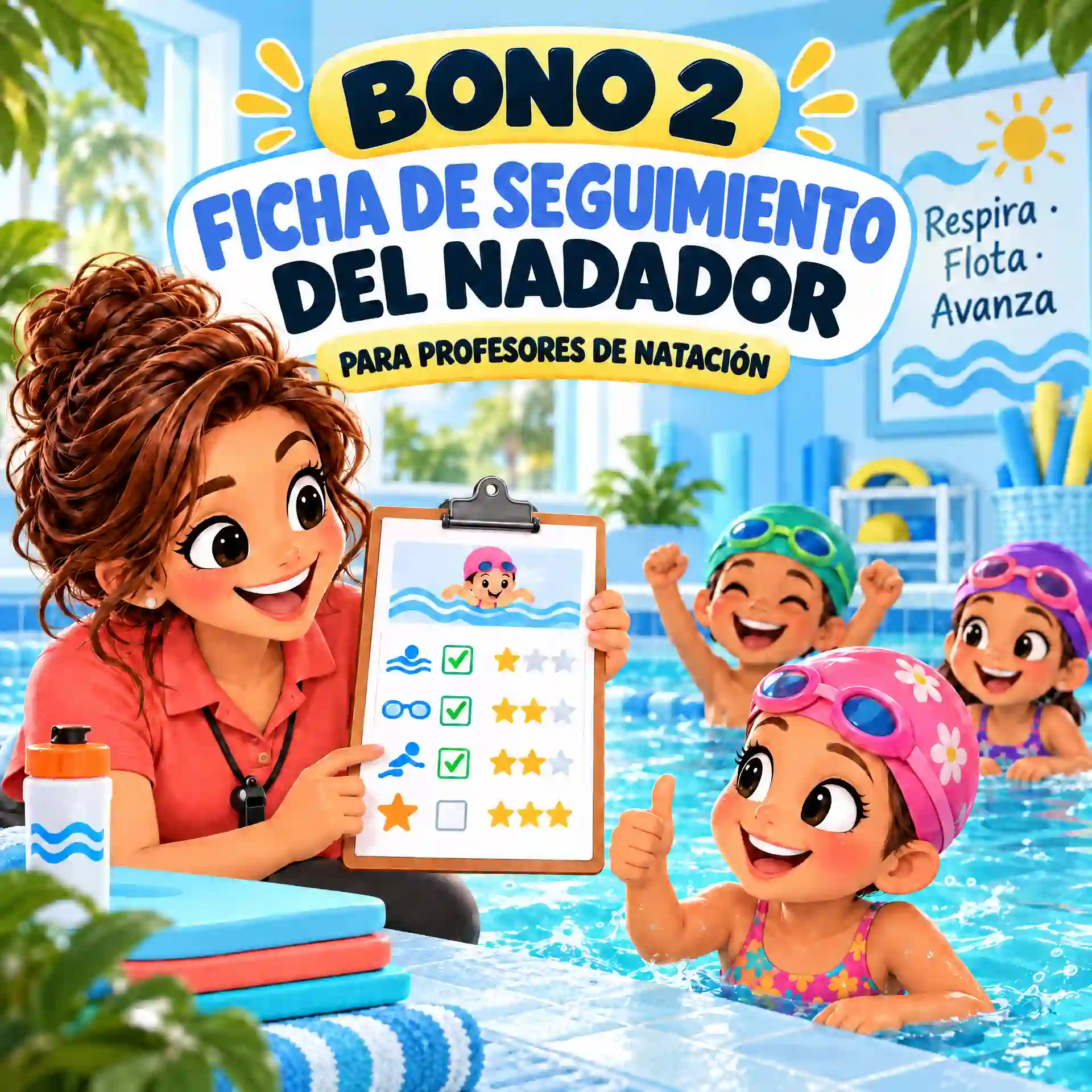 Bono 2: Ficha de seguimiento del nadador