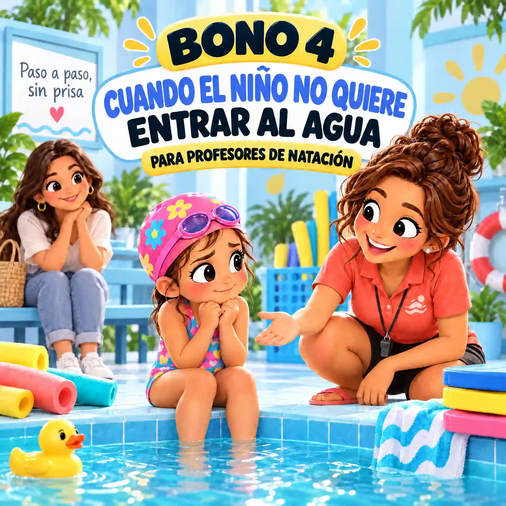 Bono 4: Cuando el niño no quiere entrar al agua